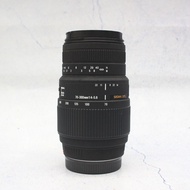 SONY Sigma 70-300mm f/4-5.6 APO DG Macro Lens for DSLR apscsony - bonus uv filter