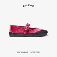 Official Original Vans Mary Jane Velvet Touch Cherries