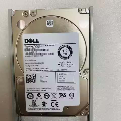 ST1200MM0007 RMCP3 0RMCP3 1.2TB 1.2T 10K 6Gb/s 2.5" SAS Internal Hard Drive Disk HDD For Seagate Del