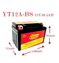 YTX12A-BS YT12A (YT12A-BS) BATTERY GEL (12V10.5AH) SYM T2 / KAWASAKI Z1000 / NINJA 650 / DUKE 790 /