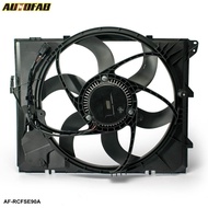 AUTOFAB - Radiator Or Condenser Cooling Fan Assembly For BMW 128i 325i 328i Z4 330i 330Xi N52 08-10 