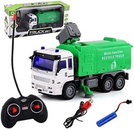 GBABY Build Truck Set Multi Function Recycle Remote Control 1:30 - RC Rubbish Garbage Lorry Kids Toy