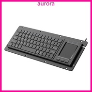 Auro 64Key Touchpads Integrated Waterproof Keyboards Supporting Win 11 Gestures for Industrial Appli