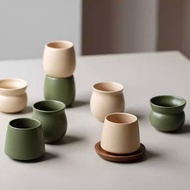 SuZhi Retro Coffee Ceramic Espresso Cup Iced Coffee Cup Latte Art Cup Tasting Cup 7I24 Ceramic Espre