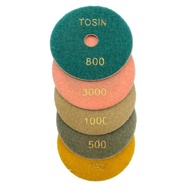 Bộ 3 nỉ đánh bóng đá hoa cương P8000  P6000 P10000