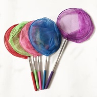 yo888rich สวิงตักปลา สวิงถุงผ้าตาข่าย (คละสี) ขนาดเส้นผ่านศูนย์กลาง 19 cm. ยืดยาวได้ 84 cm. น้ำหนักเ