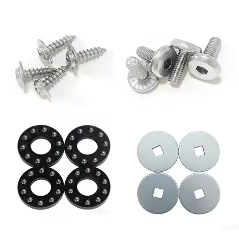 Delsey Luggage Repair Parts Bearings Gaskets Screws Nut Bolt for 3840/3841 Wheels & Handle
