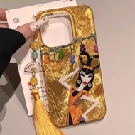 Golden Bottom Snake Essence Suitable for Apple 17pro Phone Case 14plus Gourd Baby IPHONE15 Chinese S
