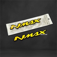 2PCS EMBLEM NMAX 3D LOGO NMAX TIMBUL EMBLEM VARIASI LOGO MOTOR NMAX ORIGINAL EMBLEM TIMBUL EMBLEM NM