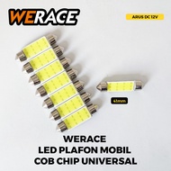 LED Lampu Plafon Mobil COB Chip Universal Arus DC 12V