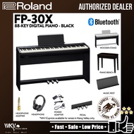 Roland FP-30X 88-key Digital Piano with Headphone and Adapter - Black ( FP30X)