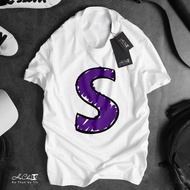 Letter T-Shirt - S - HoCha89 - High Quality Chain Collar Sewing (Real Picture)