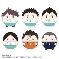 【新貨預訂】《排球少年》角色胖胖公仔掛飾系列4 (一套6款) Haikyu!! Fuwakororin 4 (Set of 6) 盒玩