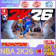 NBA 2K26 (Nintendo switch 1-2) Digital Download Muat turun Permainan Digital Murah Switch Game