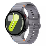 Original Silicone band for Samsung Galaxy Watch 7 44mm 40mm Strap Galaxy Watch FE Strap Sport Bracel