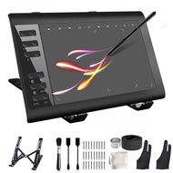 Graphics Drawing Tablet,10x6 inch Digital Writing Tablet with Bracket and 8192 Levels Stylus for PC/