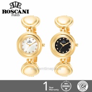 ROSCANI B19 Greta Collections Gold Color Bangle Woman's Watch