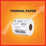 MF LABEL 500pcs Roll Thermal Sticker A6 Paper Roll  Airway Bill Sticker Thermal Label AWB Consignment Note