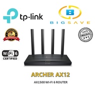 TP-LINK ARCHER AX12 AX1500 WI-FI 6 ROUTER