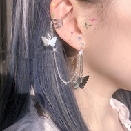 butterfly grunge earring