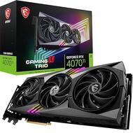MSI GeForce RTX 4070 Ti GAMING X TRIO 12G Gaming Graphics Card - 12GB GDDR6X, 2760 MHz, PCI Express 
