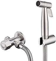 Stainless Steel Toilet Hand Held Bidet Faucet Sprayer Bidet Set Sprayer Toilet Spray for Bathroom Shower Head