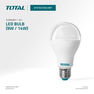 TOTAL LED Bulb Daylight E27 6500K (9W/14W/60mm x 110mm/67mm x 127mm) TLPAC091/TLPAC141