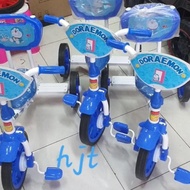 Sepeda Besi Anak Roda Tiga Nakami 3700 Karakter Doraemon