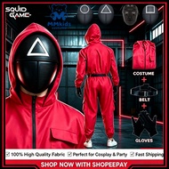【Local fast】Squid Game Cosplay Costume Jumpsuit Suit Halloween Party Costume Party Supplies for adul