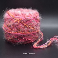 Fluffy Fancy Wool Yarn for Knitting DIY Crochet Yarn Hand Blended Cotton Yarn