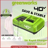 [CORATED] Greenworks Battery & Charger G40B4 / G40UC 40V 4Ah Battery Pack (1 Year Warranty)