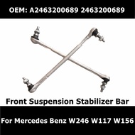 2pcs 2463200689 Car Accessories Front Suspension Stabilizer Bar Link for Mercedes Benz W246 W117 W156 B200 A200 CLA200 G