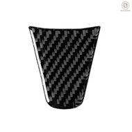 Car Steering wheel Stickers Carbon Fiber Material Vehicle Bearing Circle Trim Replacement for  Honda Fit/Jazz GK5 3RD GEN 2014-2018