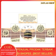 1 SET. 1 WALL CLOCK + UNIQUE CALLIGRAPHY. 1 SET New product Calligraphy wall clock 7pcs