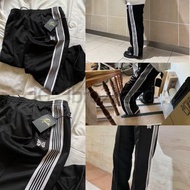 (Jbro2hand) 熱門款 NEEDLES TRACK PANTS 黑白 直筒 運動褲