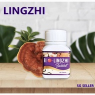 【Sg Seller】Wellous Bio Lingzhi mushroom 灵芝 Ganoderma lucidum 100 Tablets 100% original authentic  - 