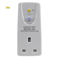 Uk Plug 13A Gfci Leakage Protection Plug Rcd Socket Home Circuit Breaker Cutout  Switch- Uk Plug