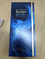 Johnnie Walker Blue Label Ghost and Rare Glenury Royal 1L