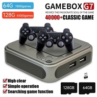 Gamebox G7 Retro Video Game Consoles HD TV Game Player Controllers With 6k/12k Game For PS1