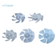 COLO Small Power Mini Plastic Fan Blade 7 Leaves For Hairdryer Motor Handheld Fan Hanging Neck Fan