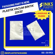 VACUUM PLASTIC 22X32 THICK EMBOSSED DOTS (50 PCS)