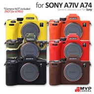 Silicone Case SONY A7IV A74 with COLOR VARIATION Generic (Not for A7RIV) MVP CAMERA