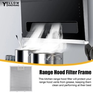 YEH-Range Hood Filter Replacement 12.6x10.24 Inch Aluminum Mesh Grease Filter for Kitchen Exhaust