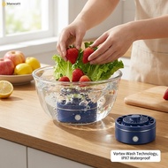 Portable Fruit Vegetable Cleaner Vortex Wash Pesticide Remover IPX7 Waterproof