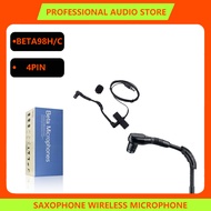 SHUBE professional wireless saxophone microphone beta98hc 4-pin interface compatible with Shure wire