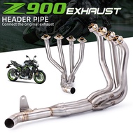 For Kawasaki Z900 Ninja 900 Z 900 2017 - 2022 Full System Motorcycle Exhaust Escape Modify Slip On F