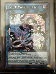 遊戲王 Yugioh: Evil ★ Twin Lil-la BLCR Secret 1st