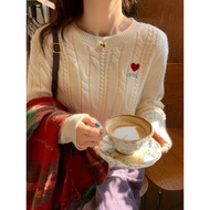Round Neck Knitted Bottoming Shirt Women Early Autumn 2025 Design Sweater Inner Western Style Unique