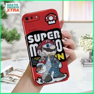 MESIN Luxury Case For iPhone 7Plus 8Plus Hot Ins Pattern Machine Super Mario Advanced Casing hp cassing jelly Accessories New Soft Casing