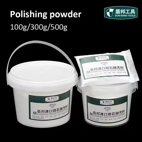 100/300/500g Jade Polishing Powder Jade Honey Wax Mirror Polishing Crystal Diamond Powder Grinding J